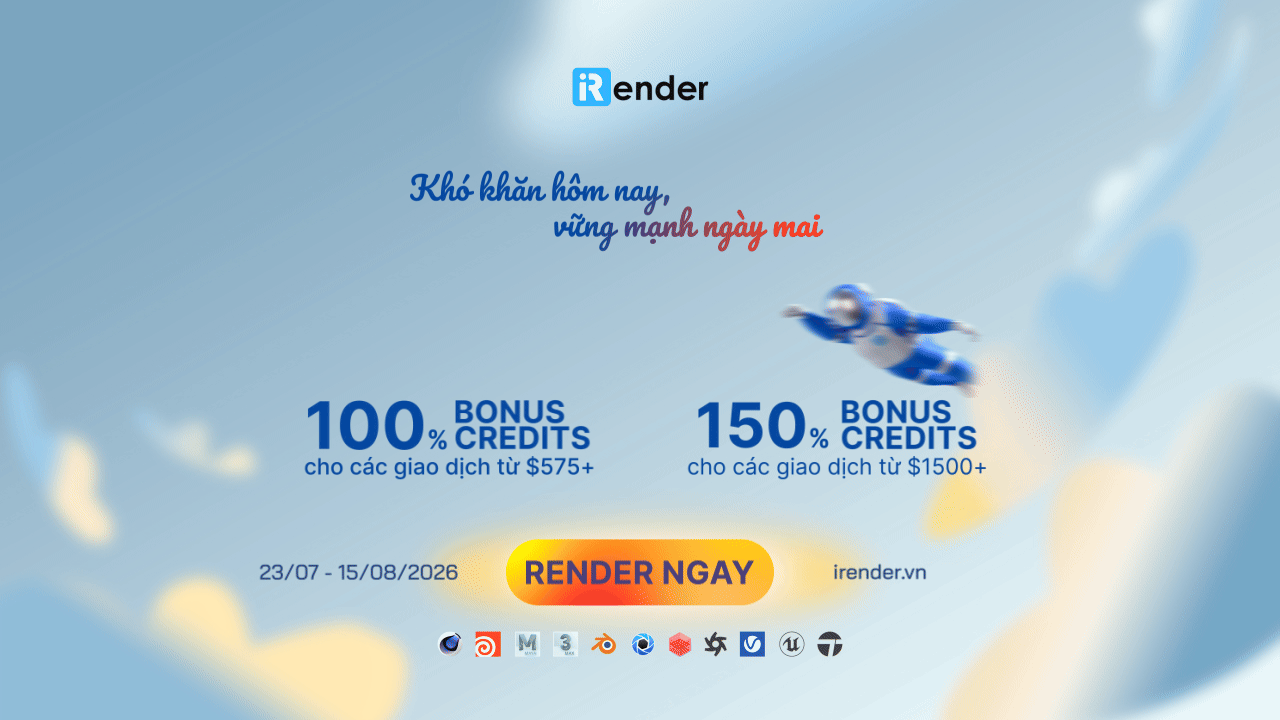 iRender bonus