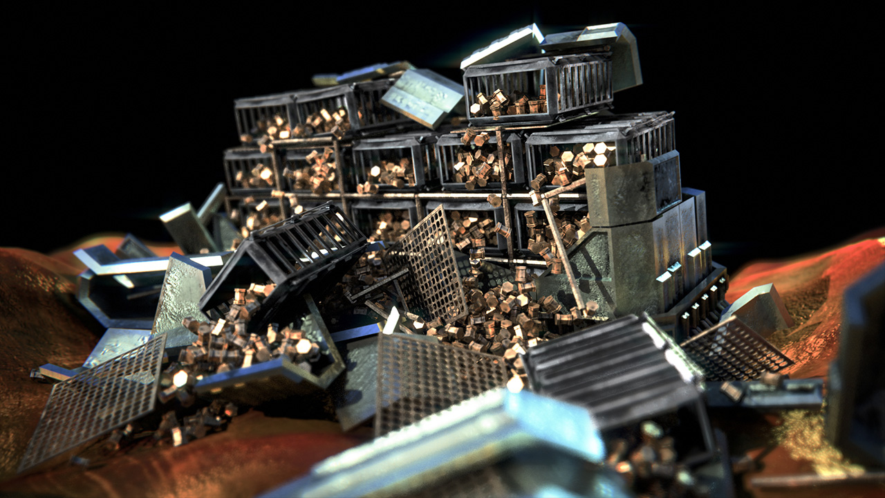 Cache simulation vào ổ đĩa đúng cách trong Houdini