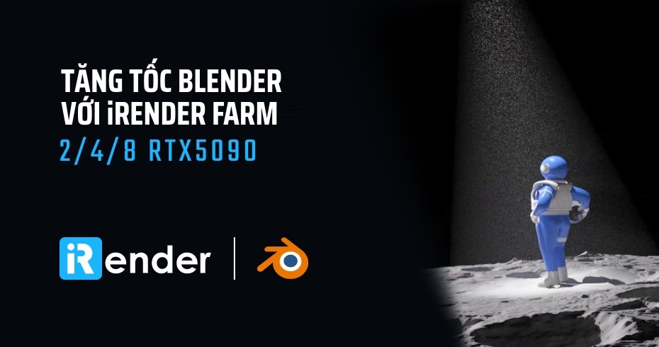 OctaneRender và Blender Cycles trên RTX 5090: Đánh giá thông lượng tính toán, cấu trúc VRAM 32GB và khả năng khai thác phần cứng thực tế