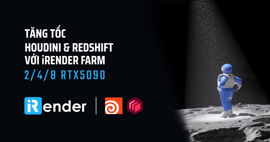 Pipeline Houdini Solaris sang Redshift Render Farm: Render FX phức tạp qua LOPs