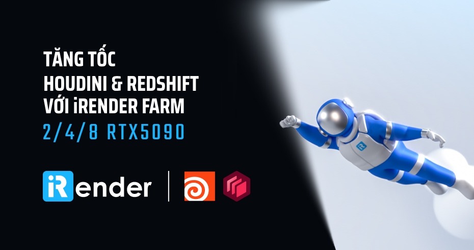 Pipeline Houdini Solaris sang Redshift Render Farm: Render FX phức tạp qua LOPs Pipeline Houdini Solaris sang Redshift Render Farm: Render FX phức tạp qua LOPs
