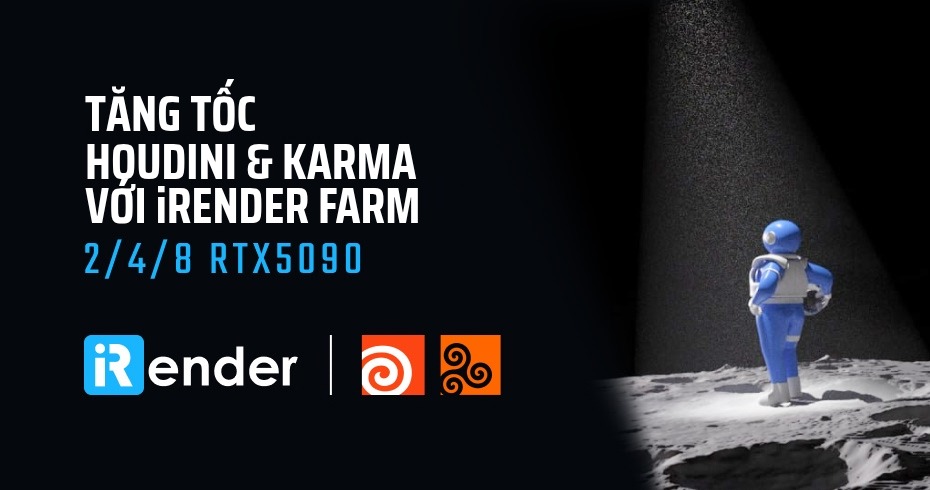 Render farm Houdini Karma XPU tốt nhất 2026: Vì sao SaaS thất bại trước IaaS