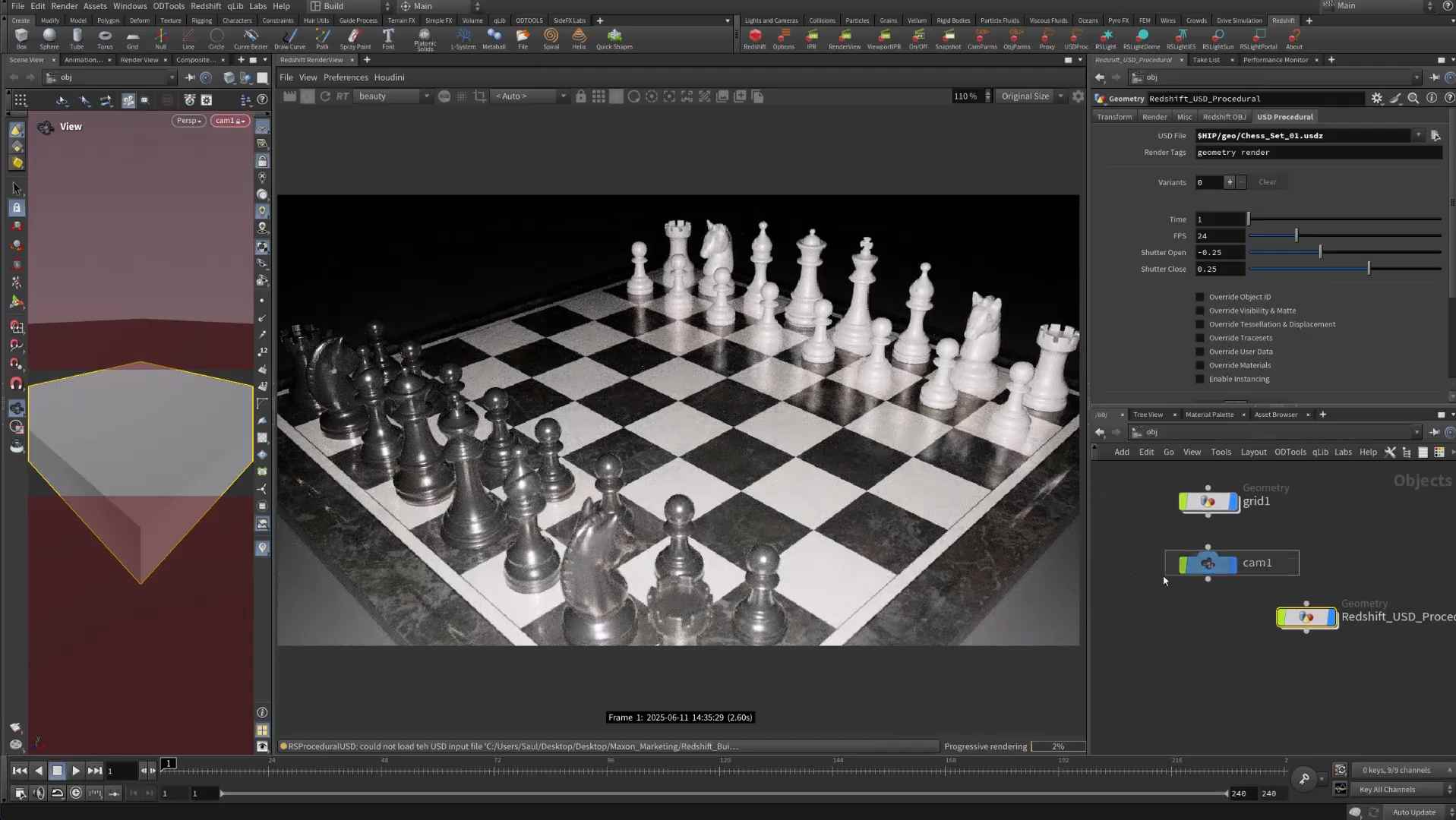 Render Scene USD Từ Houdini Trên Render Farm: Các Phụ Thuộc Và Vấn Đề Thường Gặp 3