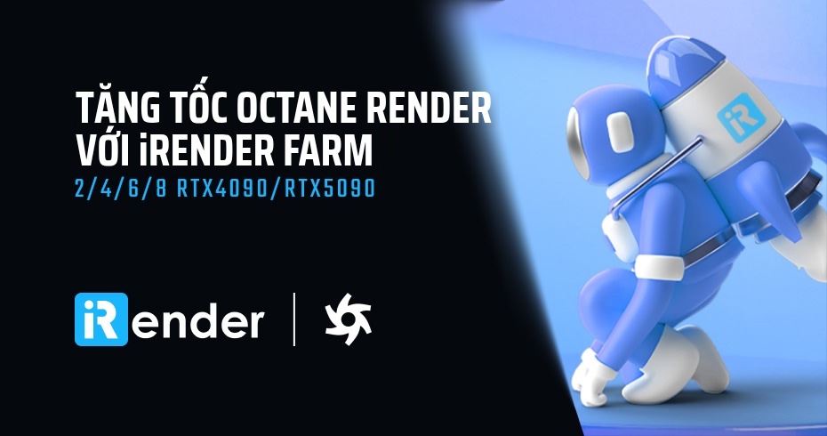 Render volume và mô phỏng OpenVDB nặng trên Octane Render Farm (Hướng dẫn 2026)
