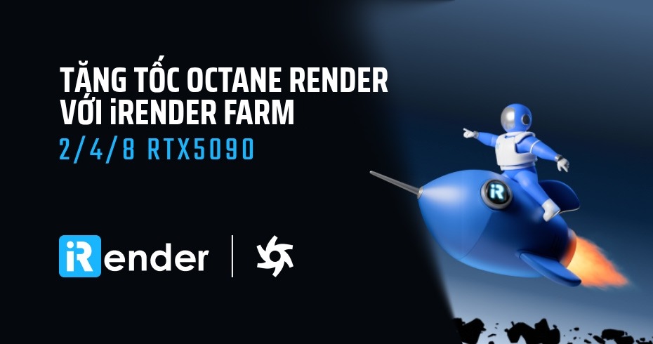 Render volume và mô phỏng OpenVDB nặng trên Octane Render Farm (Hướng dẫn 2026)